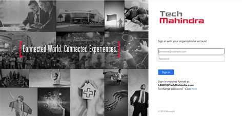 tech mahindra login for employee